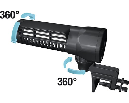 Aquarium Strömungspumpe mit 360 Grad Drehung