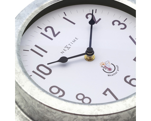 Horloge murale Nextime avec protection contre les intempéries