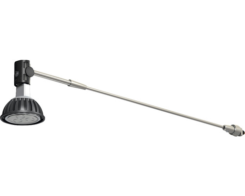 Lampe de travail LED avec bras flexible pour montage mural