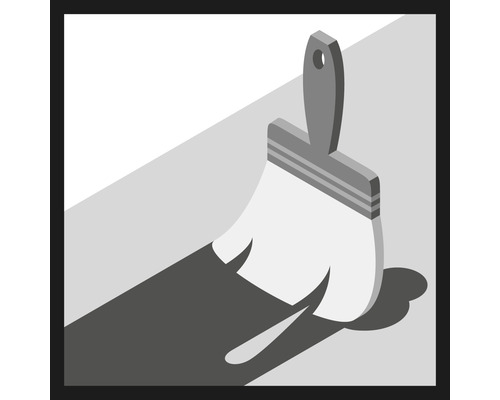 Illustration eines Malpinsels