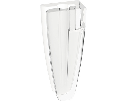 Transparente Blumenvase aus Glas