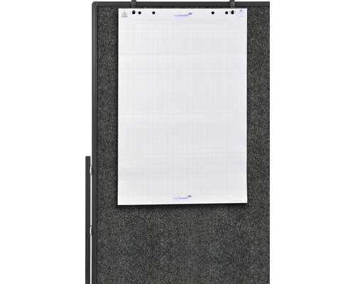 Flipchart mit Papierblock für Präsentationen und Notizen