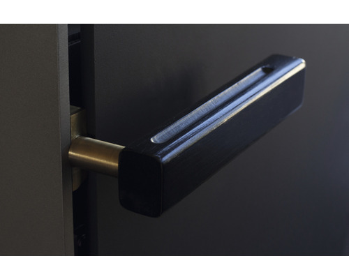 Poignée de porte en métal