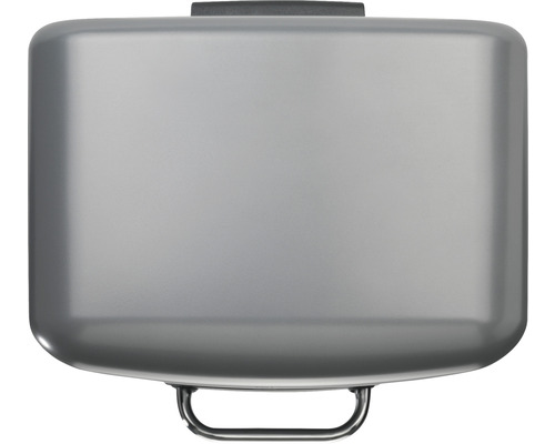 Rechteckiger tragbarer Grill aus Metall mit Griff