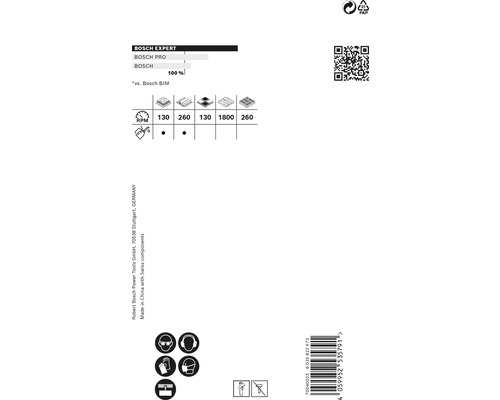 Informations Bosch Expert et consignes de sécurité