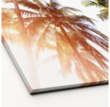 Tableau sur toile avec motif de palmiers