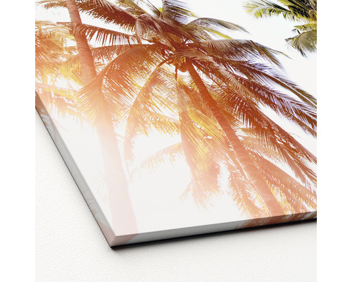 Leinwandbild mit Palmenmotiv