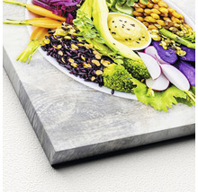 Leinwandbild Vegetable Bowl II 27x27 cm
