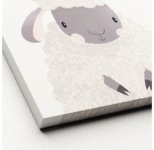 Leinwandbild Littel Lamb 27x27 cm