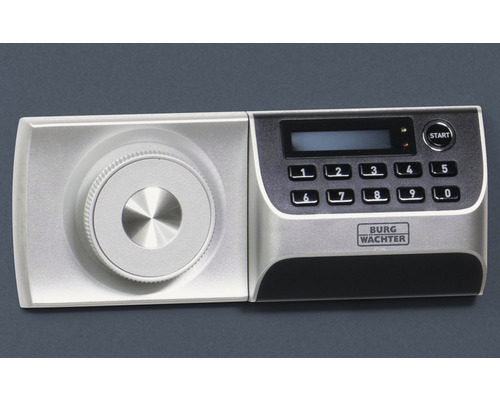 Burg Wächter Tresorschloss mit Drehknopf und Zahlentastatur