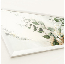 Gerahmtes Bild Handpainting Eucalyptus 60x130 cm
