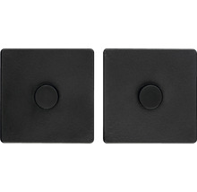 Porte essuie-tout Wenko Turbo-Loc Gala noir + adaptateur