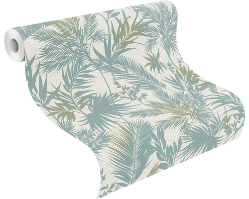 Rouleau de papier peint motif feuilles