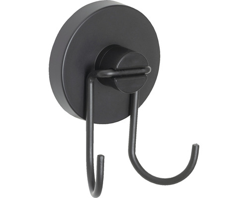 Double crochet pour salle de bain à fixer au mur