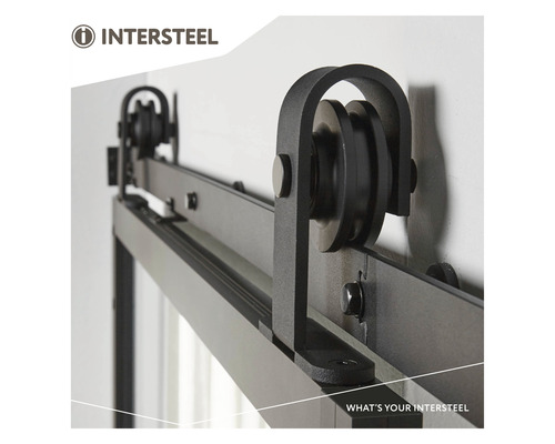Quincaillerie pour porte coulissante d''intérieur Intersteel