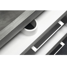 Meuble sous vasque Differnz Somero lxhxp 80 x 45 cm x 38 cm couleur de façade anthracite mat 36.104.67