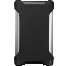 Schwarzes externes Festplattengehäuse