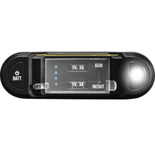 Powerbank mit USB Anschlüssen und LED Leuchte