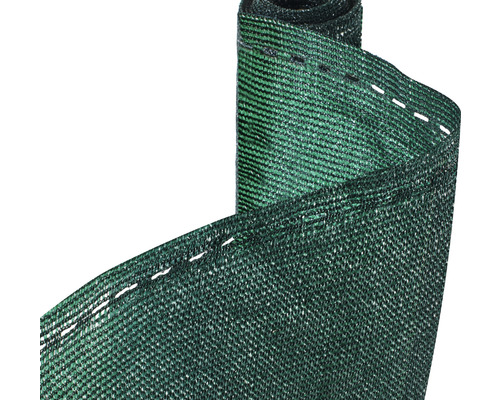Sichtschutzmatte Konsta HDPE-Gewebe 180g/m² 5 x 1,5 m grün Rollzaun aus Kunststoff