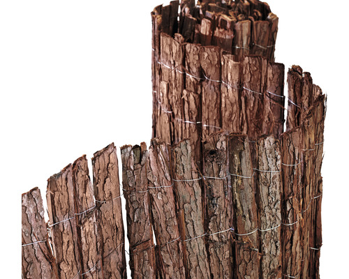 Sichtschutzmatte Konsta Baumrinde 3 x 0,9 m Sichtschutzmatte aus Baumrinde