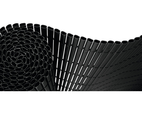 Brise-vue Konsta en PVC de forme ovale 3 x 1,8 m anthracite Brise-vue Konsta en PVC de forme ovale 3 x 1,8 m anthracite