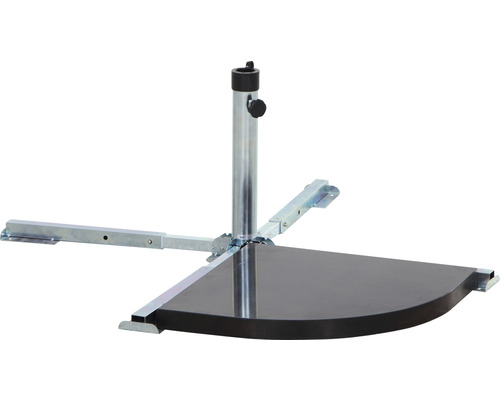 Sonnenschirmständer mit Stahlfuß