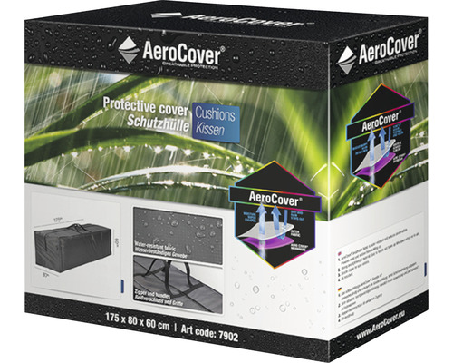 Emballage d''une housse de protection pour coussins de AeroCover