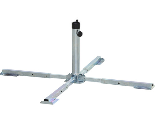 Kreuzständer für Sonnenschirme aus Metall