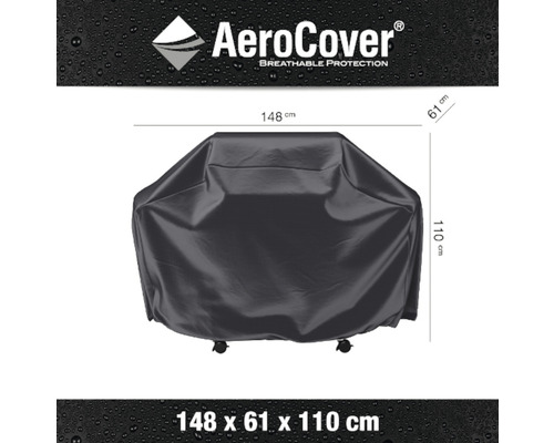 Housse pour barbecue avec les dimensions 148 x 61 x 110 cm