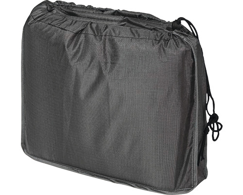 Housse de protection grise avec cordon de serrage
