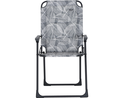 Chaise de jardin avec motif de feuilles