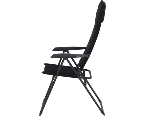 Campingstuhl mit hoher Rückenlehne und Armlehnen