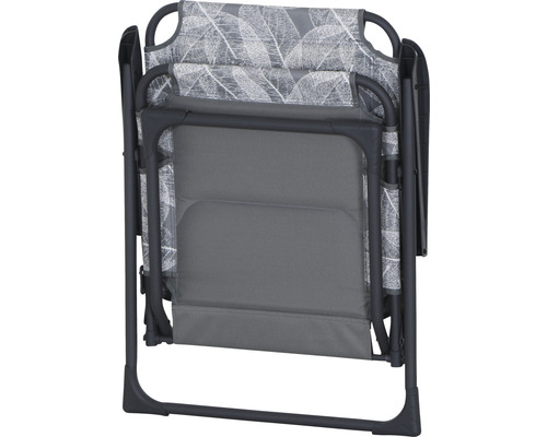 Fauteuil relax pliant à motif de feuilles pour le jardin