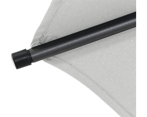 Detailansicht Sonnensegel mit Mast