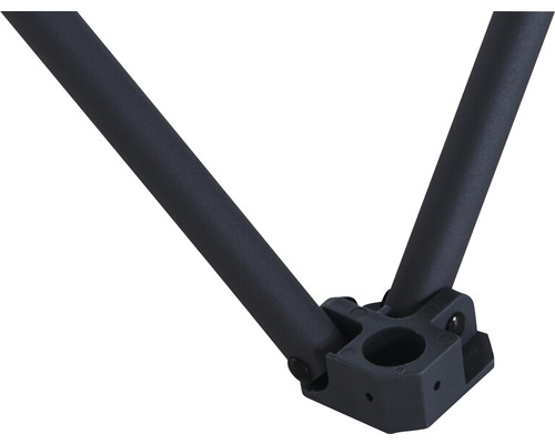 Detailansicht eines Gestells für Campingmöbel