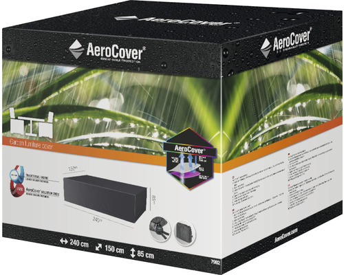 Verpackung einer AeroCover Gartemöbel Abdeckung