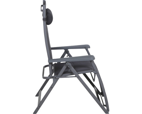 Chaise de jardin avec têtière, chaise pliante