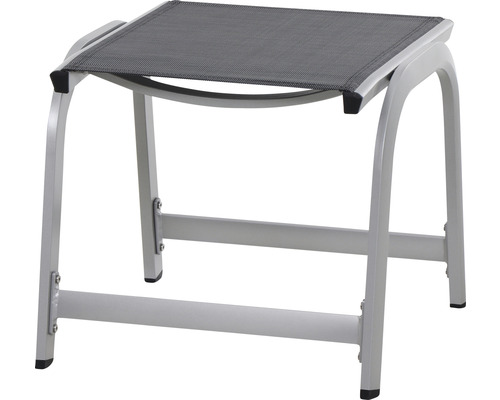 Repose-pieds en aluminium avec revêtement textile pour l''extérieur