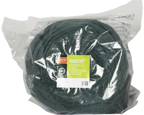 Filet de protection contre les oiseaux 8 x 8 mètres dans son emballage