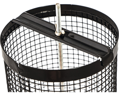 Panier à plantes grillagé avec vis