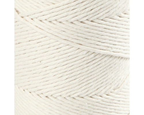 Gros plan de fil de coton