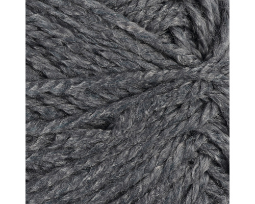 Knäuel graue Wolle