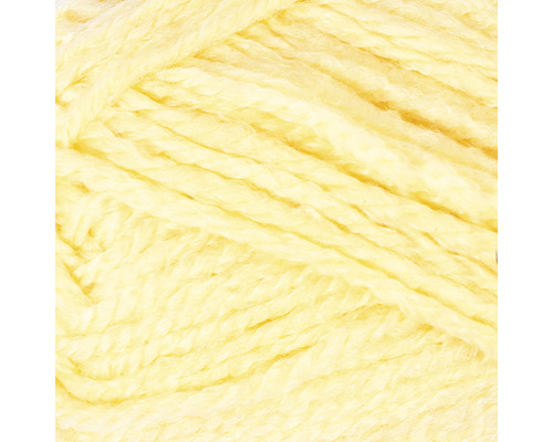 Nahaufnahme von gelbem Strickgarn