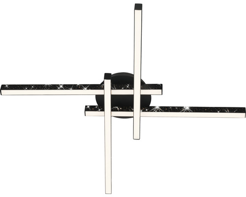 Moderne LED Deckenleuchte mit dekorativem Sternmuster