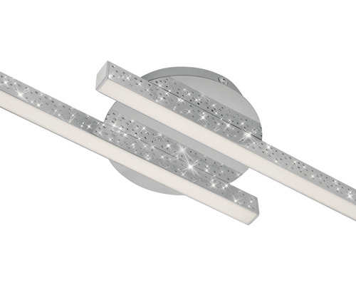 Moderne Deckenleuchte mit zwei LED-Leuchtstäben