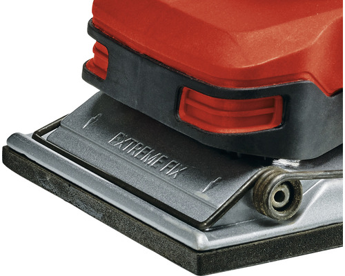 Detailansicht eines Schwingschleifers mit Extreme Fix Funktion