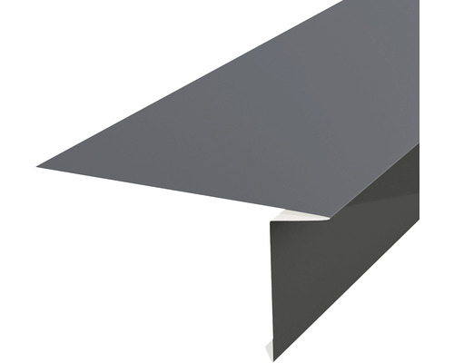 Tôle de rive métallique