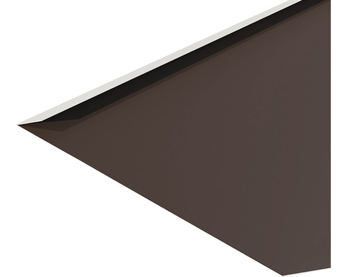 Gros plan d''une baguette d''angle marron