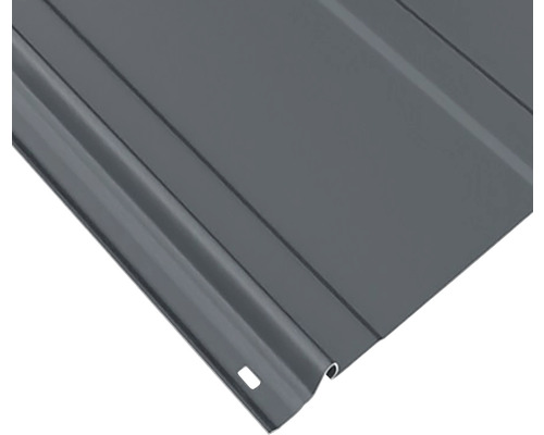 Detailaufnahme eines Trapezblechs
