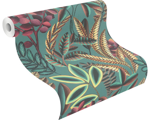 Rouleau de papier peint à motifs floraux